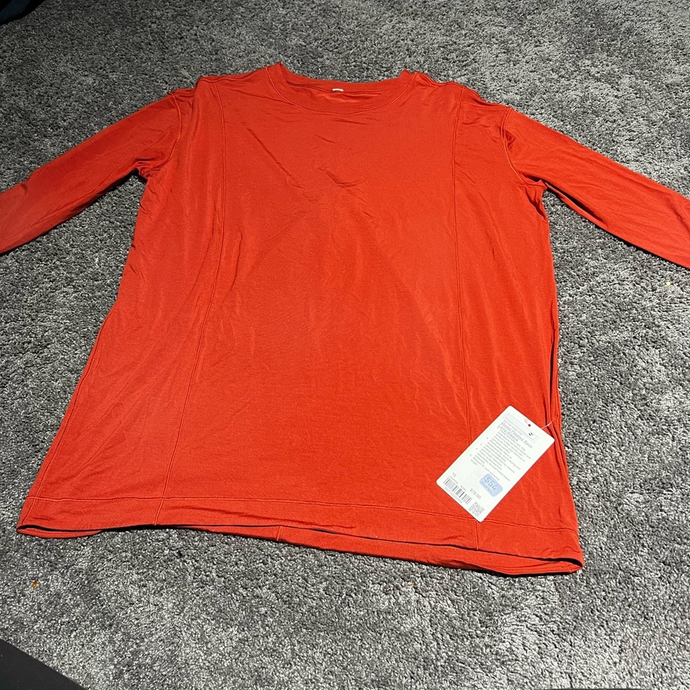Modal Pleated Back Long Sleeve
